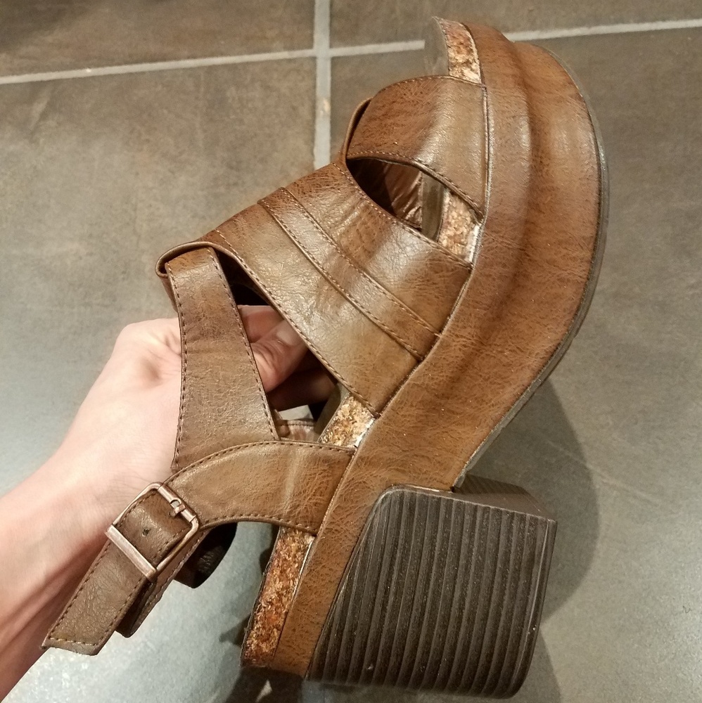 Ankle Strap Chunky Sandal